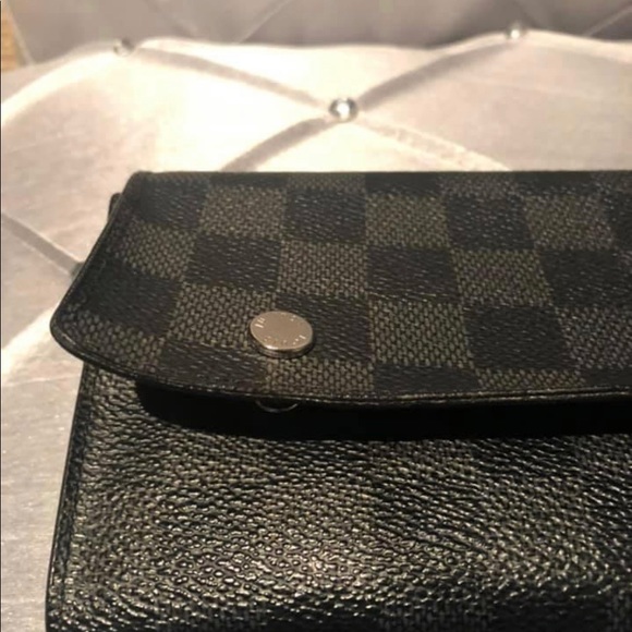 💯Authentic LV Portefeuille Long Modulo Damier Graphite Wallet +2 - Picture 11 of 16